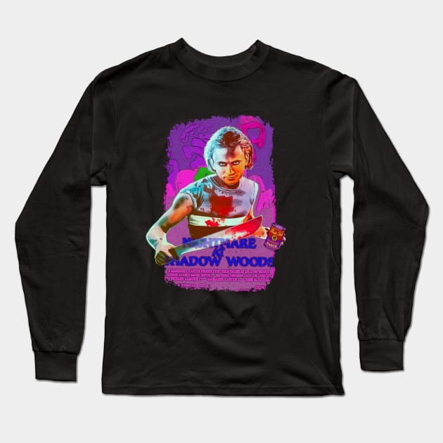 Thanksgiving Shirt - Blood Rage Long Sleeve T-Shirt by Exploitation-Vocation